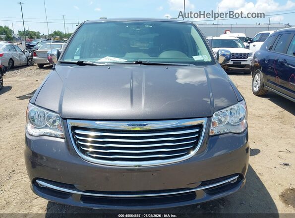 2C4RC1CG9GR175263 2016 CHRYSLER TOWN & COUNTRY Gray ხელსაწყოთა პანელის ხედი