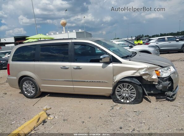 2C4RC1CG9GR253363 2016 CHRYSLER TOWN & COUNTRY Beige უკანა სალონის ხედი