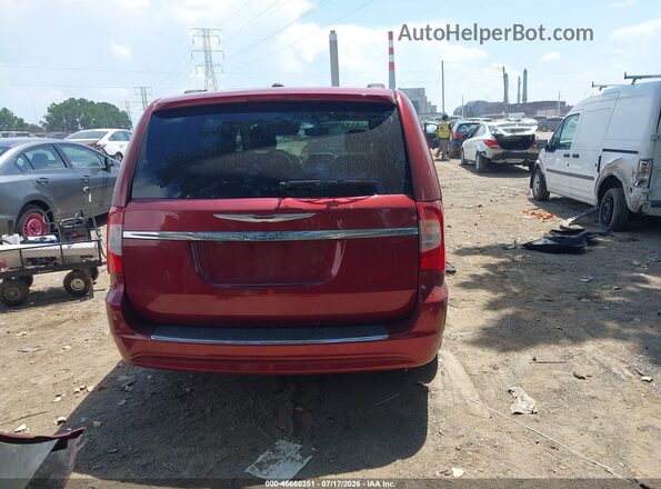 2C4RC1CG9GR302979 2016 CHRYSLER TOWN & COUNTRY Red 