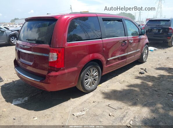 2C4RC1CG9GR302979 2016 CHRYSLER TOWN & COUNTRY Red Trasero derecho