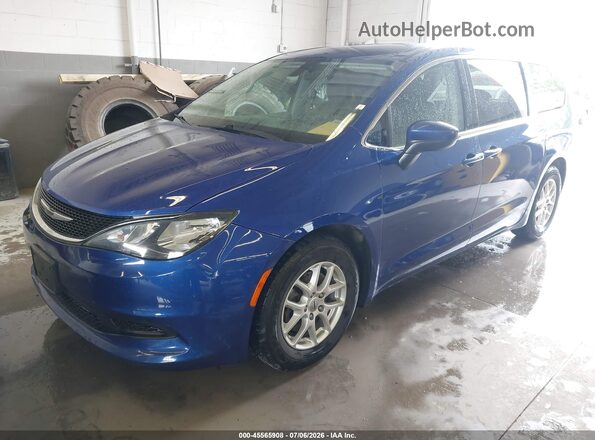 2C4RC1CG9MR577618 2021 CHRYSLER VOYAGER Blue წინა მარცხენა ხედი სამი მეოთხედიდან