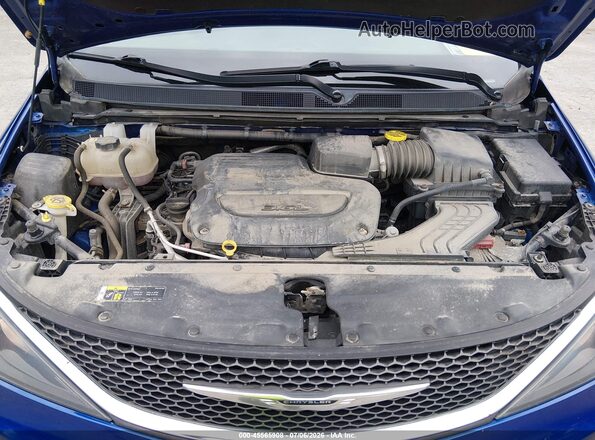 2C4RC1CG9MR577618 2021 CHRYSLER VOYAGER Blue უკანა ხედი