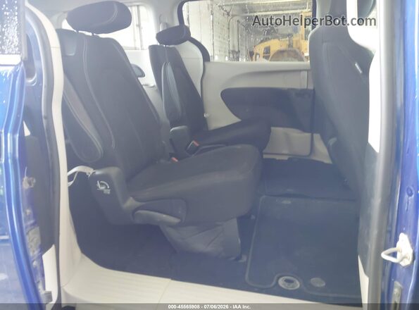 2C4RC1CG9MR577618 2021 CHRYSLER VOYAGER Blue VIN კოდის სტიკერის ხედი