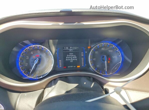 2C4RC1CG9PR553999 2023 CHRYSLER VOYAGER Silver Vista del cuadro de instrumentos