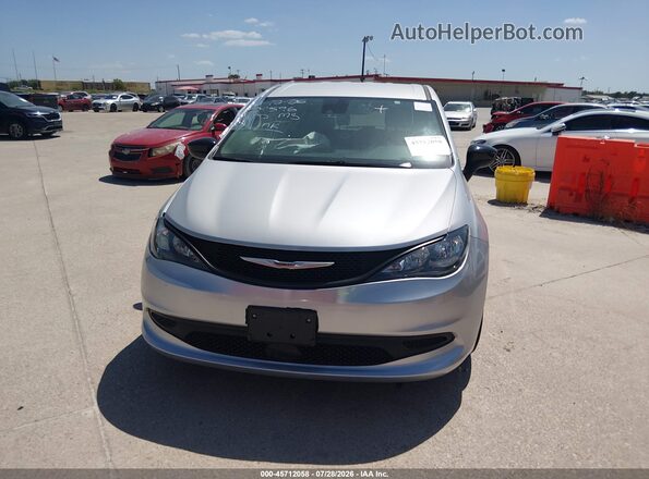 2C4RC1CG9RR135221 2024 CHRYSLER VOYAGER Silver Առջևի վահանակի տեսք