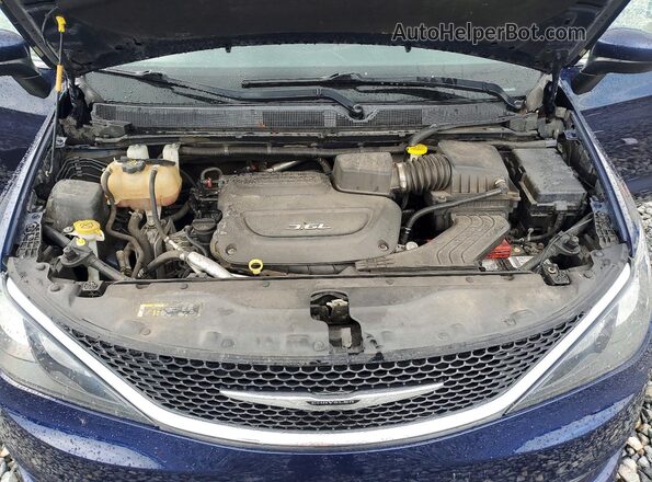 2C4RC1CGXJR163369 2018 CHRYSLER PACIFICA Blue Շարժիչի բաժամունքի տեսք