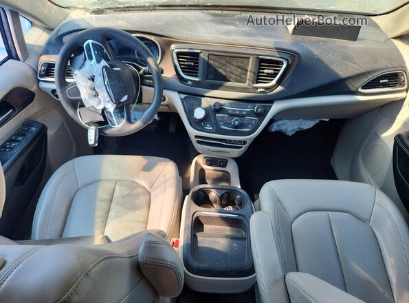 2C4RC1DG0MR521100 2021 CHRYSLER VOYAGER Gray წინა პანელის ხედი