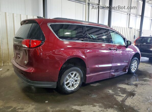 2C4RC1DG0MR556008 2021 CHRYSLER VOYAGER Burgundy Tył prawy