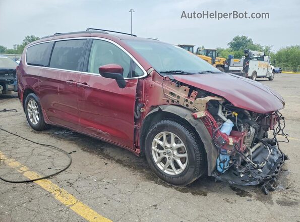 2C4RC1DG1MR546412 2021 CHRYSLER VOYAGER Бордовый Передняя правая четверть