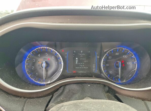 2C4RC1DG1MR546412 2021 CHRYSLER VOYAGER Бордовый Вид щитка приборов