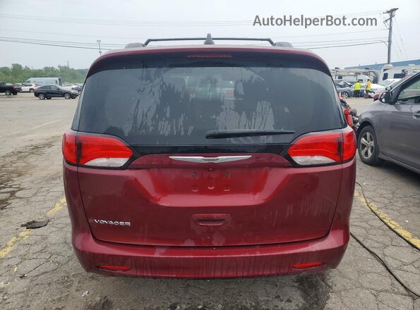2C4RC1DG1MR546412 2021 CHRYSLER VOYAGER Бордовый Вид сзади