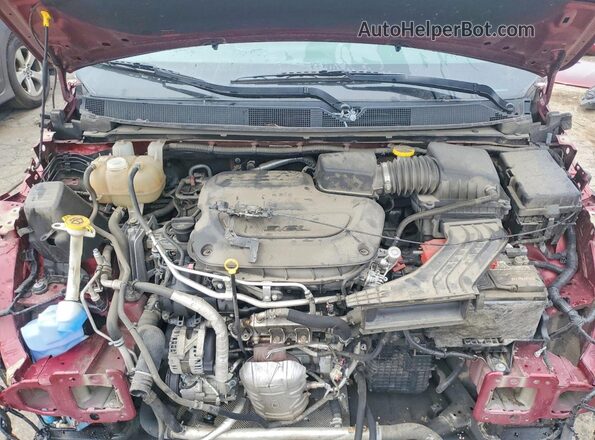 2C4RC1DG1MR546412 2021 CHRYSLER VOYAGER Бордовый Вид подкапотного пространства
