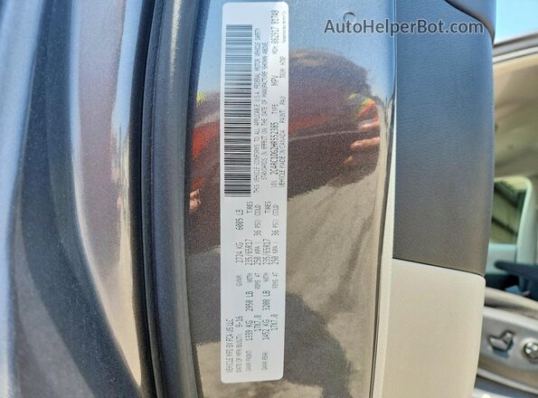 2C4RC1DG2HR552385 2017 CHRYSLER PACIFICA Charcoal VIN կոդի պիտակի տեսք