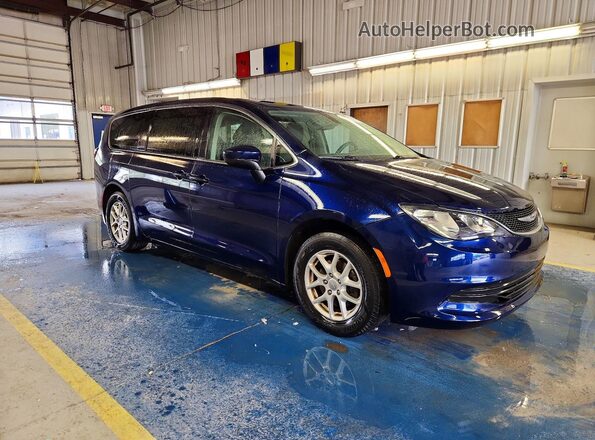 2C4RC1DG2HR587492 2017 CHRYSLER PACIFICA Blue Przód prawy