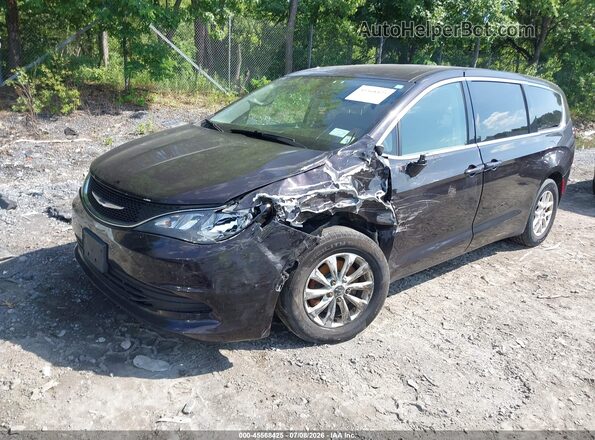 2C4RC1DG2HR611502 2017 CHRYSLER PACIFICA Black Front view