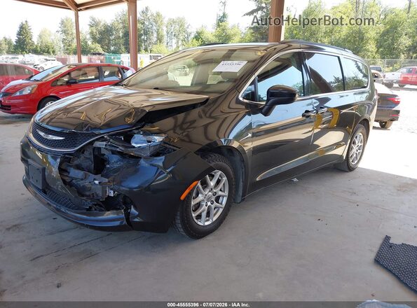 2C4RC1DG2MR505576 2021 CHRYSLER VOYAGER Черный Передняя левая четверть