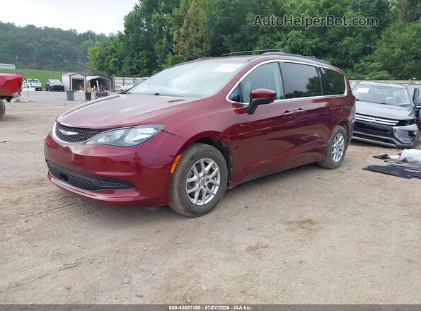 2C4RC1DG2MR532714 2021 CHRYSLER VOYAGER Red Front left