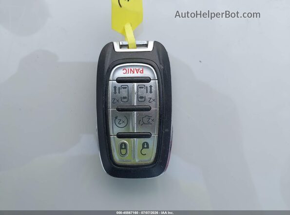 2C4RC1DG2MR532714 2021 CHRYSLER VOYAGER Red Dashboard view