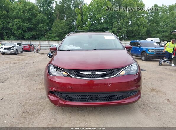 2C4RC1DG2MR532714 2021 CHRYSLER VOYAGER Red Instrument cluster view