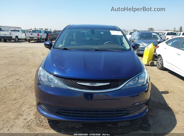 2C4RC1DG3HR756693 2017 CHRYSLER PACIFICA Blue Instrument cluster view