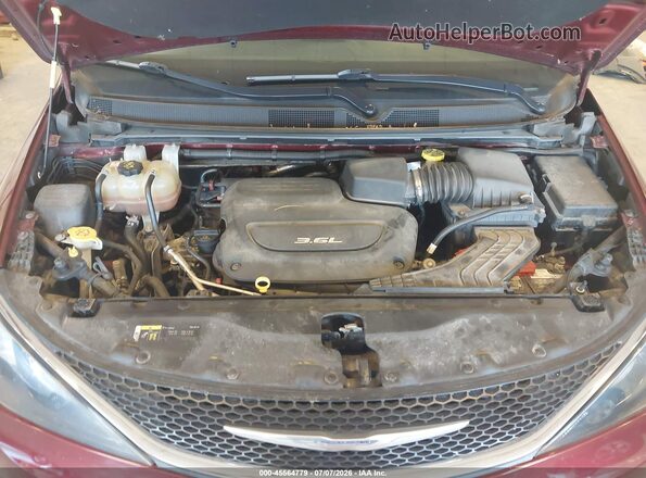 2C4RC1DG3JR274179 2018 CHRYSLER PACIFICA Red Հետևի տեսք
