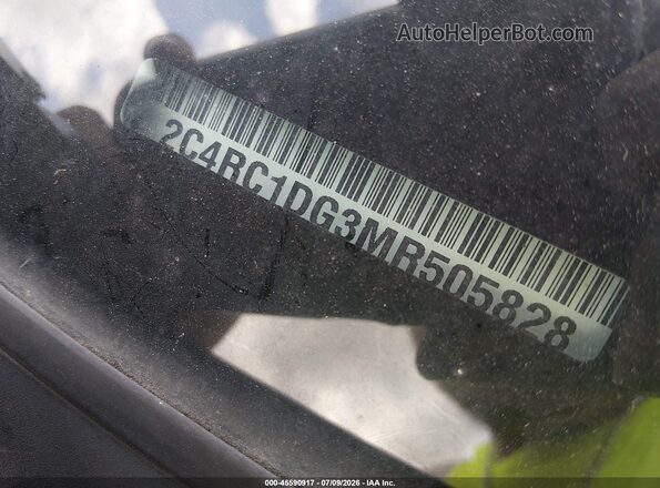 2C4RC1DG3MR505828 2021 CHRYSLER VOYAGER Gray Widok komory silnika