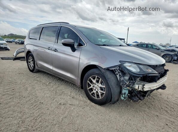 2C4RC1DG3MR525819 2021 CHRYSLER VOYAGER Серебряный Передняя правая четверть
