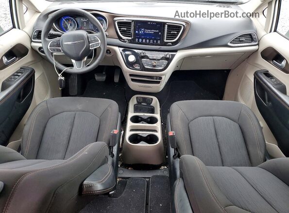 2C4RC1DG4HR587719 2017 CHRYSLER PACIFICA White წინა პანელის ხედი