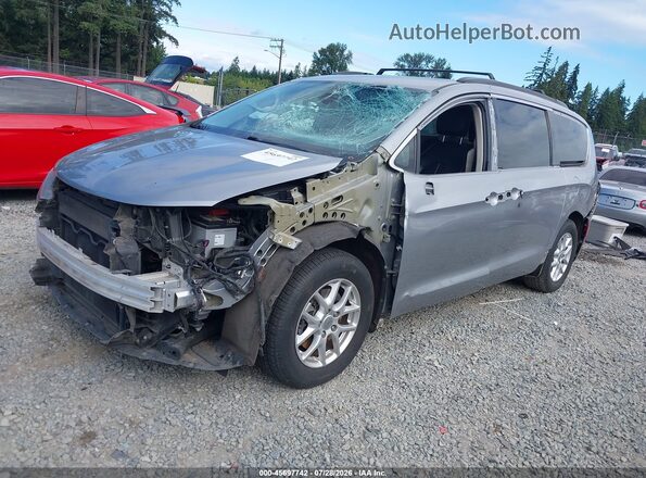 2C4RC1DG4MR542662 2021 CHRYSLER VOYAGER Gray Vista tres cuartos delantera izquierda