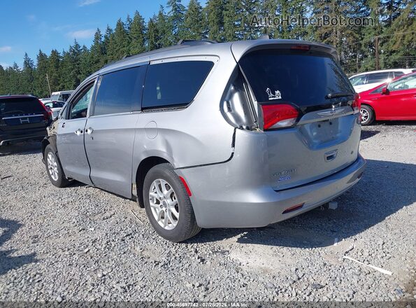 2C4RC1DG4MR542662 2021 CHRYSLER VOYAGER Gray Trasero izquierdo