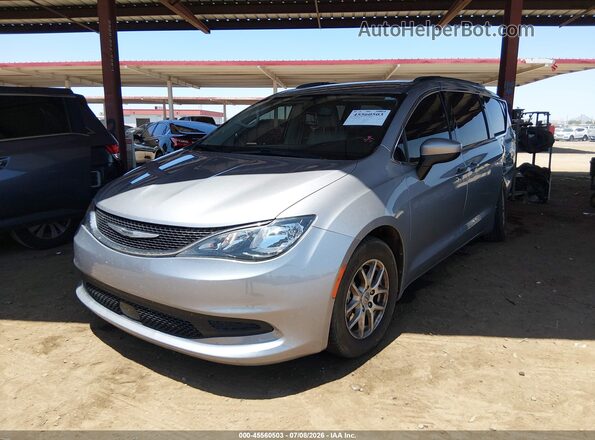 2C4RC1DG5MR547420 2021 CHRYSLER VOYAGER Silver Առջևի ձախ երեք քառորդ տեսարան