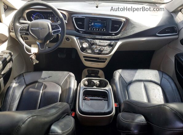 2C4RC1DG7LR157062 2020 CHRYSLER VOYAGER Charcoal წინა პანელის ხედი
