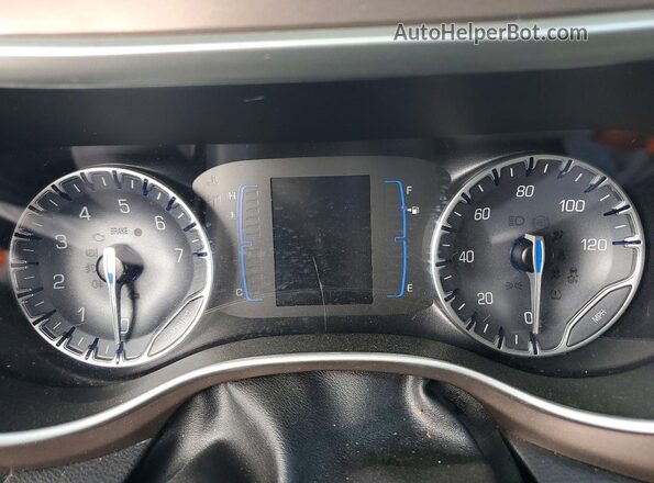 2C4RC1DG7MR543465 2021 CHRYSLER VOYAGER Gray Instrument cluster view