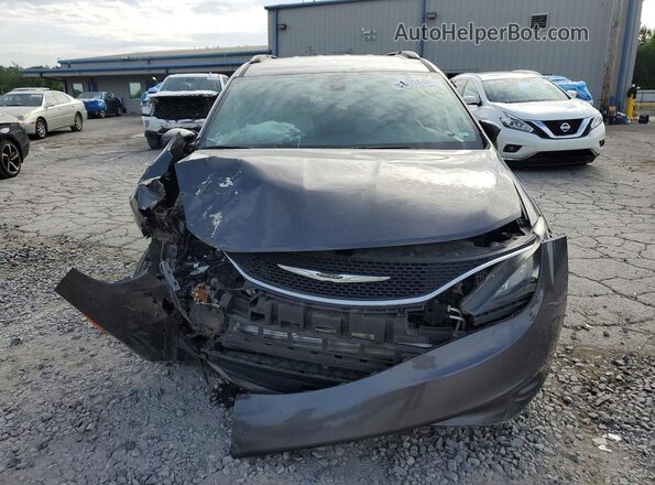 2C4RC1DG7MR543465 2021 CHRYSLER VOYAGER Gray Front view