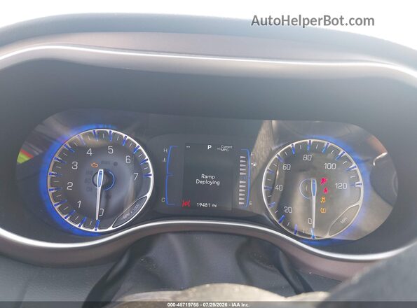 2C4RC1DG7MR564915 2021 CHRYSLER VOYAGER White უკანა სავარძლების ხედი
