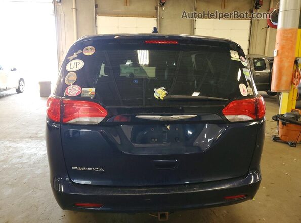 2C4RC1DG8HR522212 2017 CHRYSLER PACIFICA Blue Rear view
