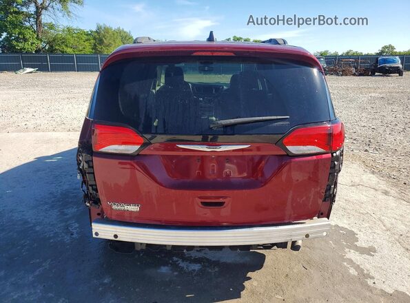 2C4RC1DG8MR546410 2021 CHRYSLER VOYAGER Red Вид ззаду