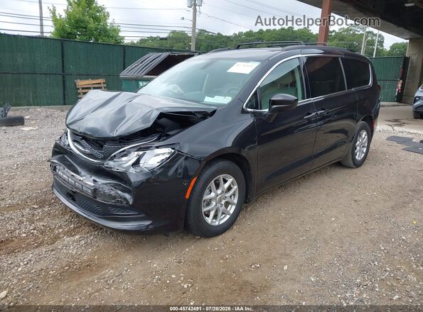 2C4RC1DG9MR537599 2021 CHRYSLER VOYAGER Black Передня ліва чверть