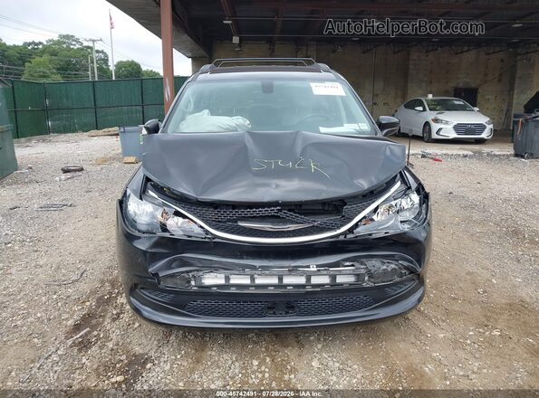 2C4RC1DG9MR537599 2021 CHRYSLER VOYAGER Black Вид щитка приладів