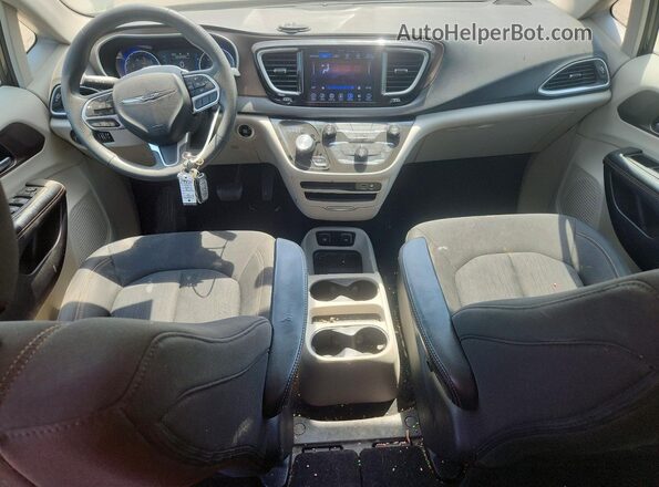 2C4RC1DGXHR609514 2017 CHRYSLER PACIFICA Black წინა პანელის ხედი