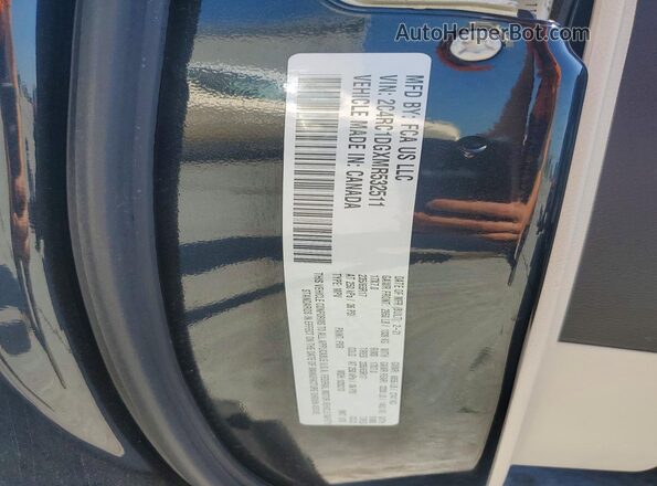 2C4RC1DGXMR532511 2021 CHRYSLER VOYAGER Black Սալոնի 360 աստիճան տեսք