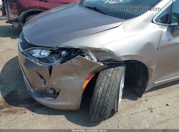 2C4RC1EG0JR321411 2018 CHRYSLER PACIFICA Gold Դիմացի տեսք