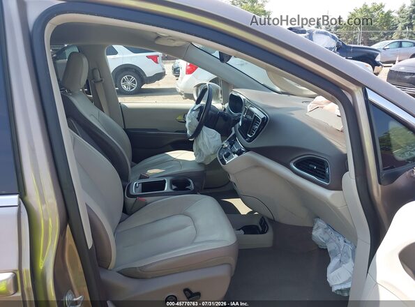 2C4RC1EG0JR321411 2018 CHRYSLER PACIFICA Gold Սալոնի դիմացի տեսք
