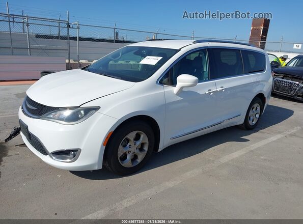 2C4RC1EG1HR512166 2017 CHRYSLER PACIFICA White წინა მარცხენა ხედი სამი მეოთხედიდან