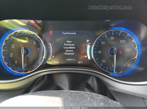 2C4RC1EG1JR157263 2018 CHRYSLER PACIFICA Черный Вид задних сидений