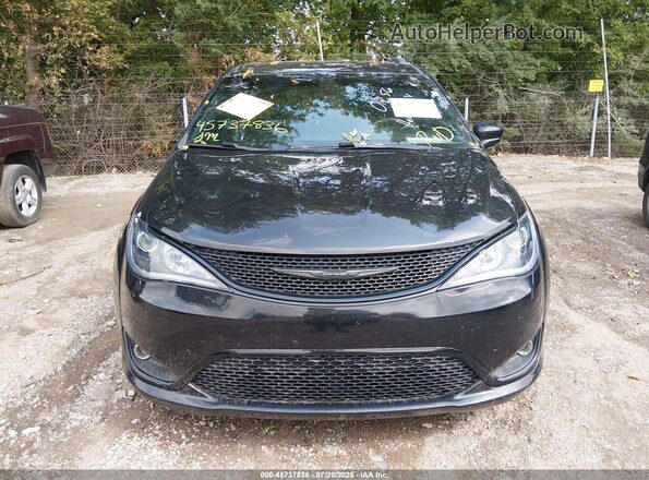 2C4RC1EG1JR157263 2018 CHRYSLER PACIFICA Черный Вид задней части салона
