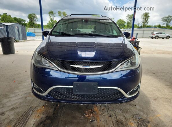 2C4RC1EG1JR193583 2018 CHRYSLER PACIFICA Blue Vista frontal