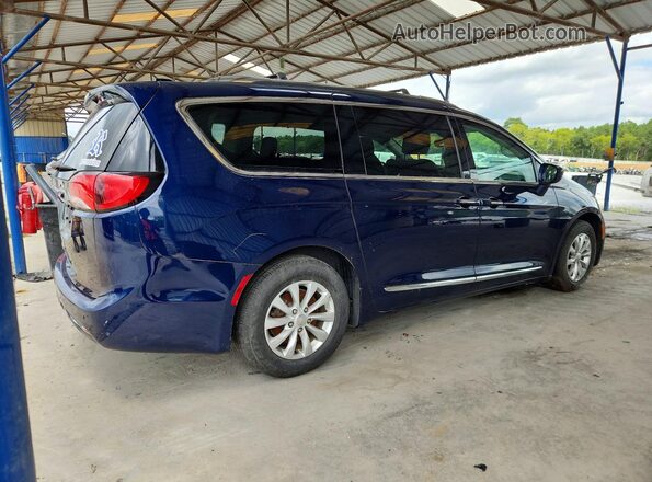 2C4RC1EG1JR193583 2018 CHRYSLER PACIFICA Blue Trasero derecho