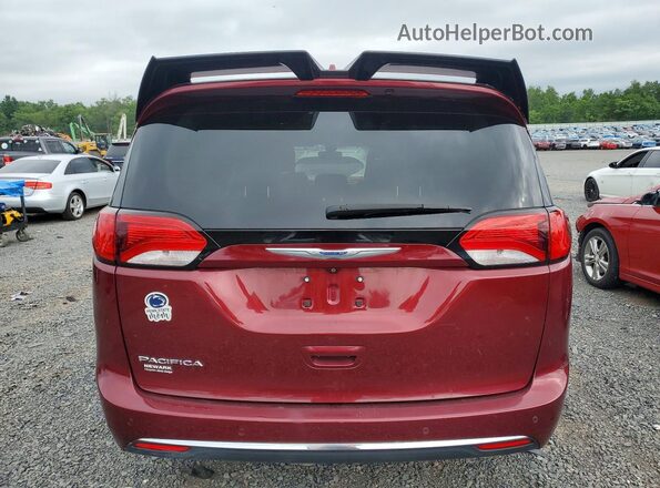 2C4RC1EG1JR270730 2018 CHRYSLER PACIFICA Бордовый Вид сзади