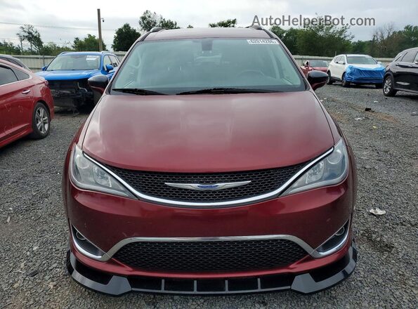 2C4RC1EG1JR270730 2018 CHRYSLER PACIFICA Бордовый Вид спереди
